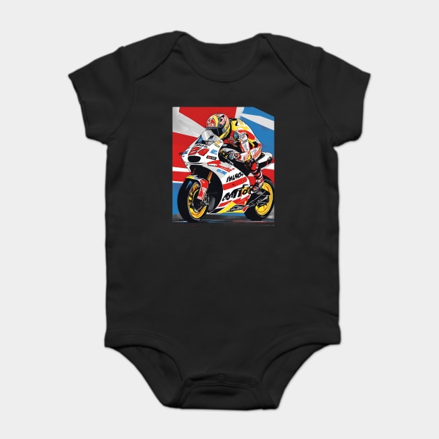 Motorcycle Baby Bodysuit by animegirlnft